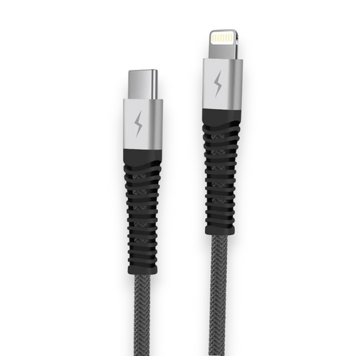 08277 - Braided Cable – iPhone to Type C 2m