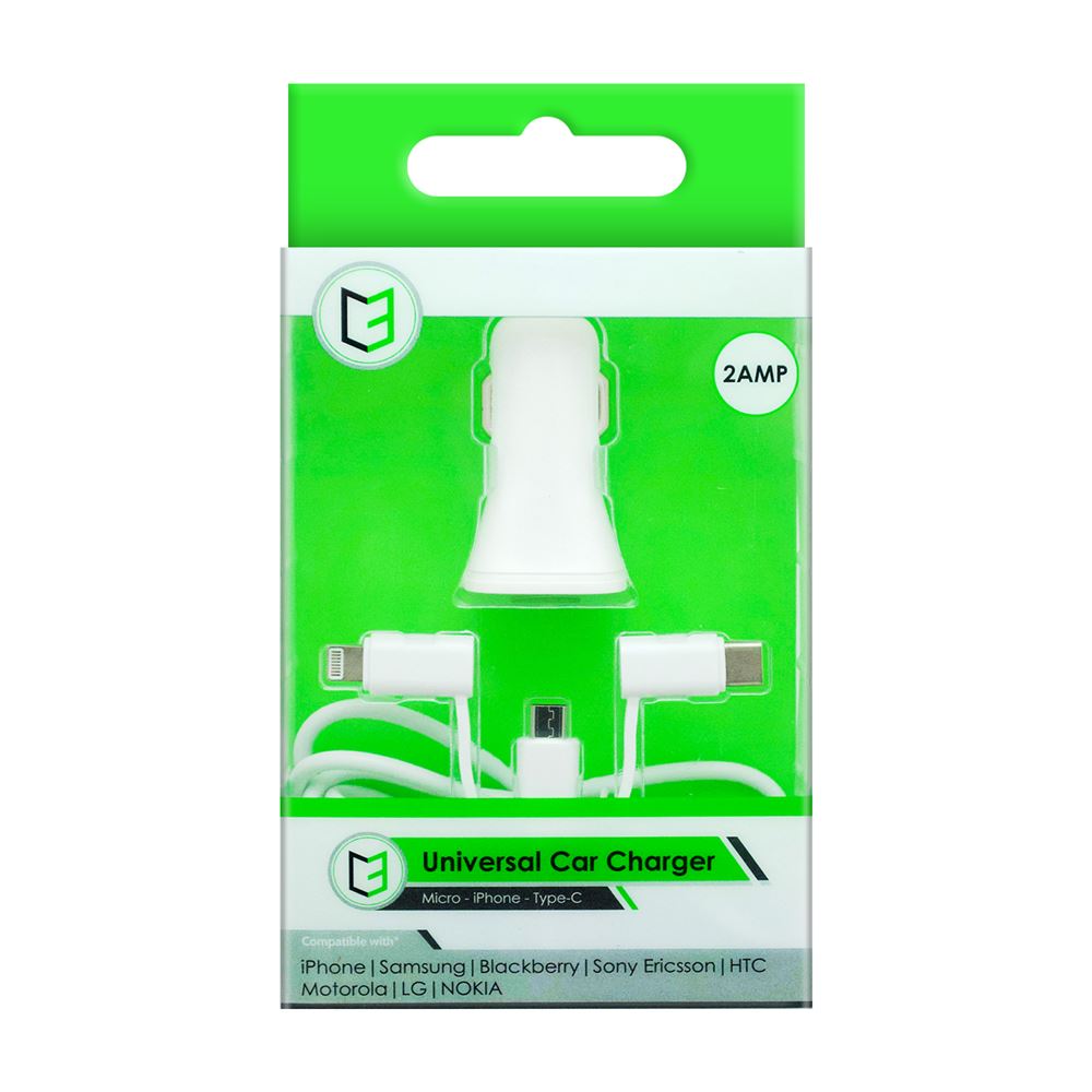 C3 2 AMP Universal Car Charger