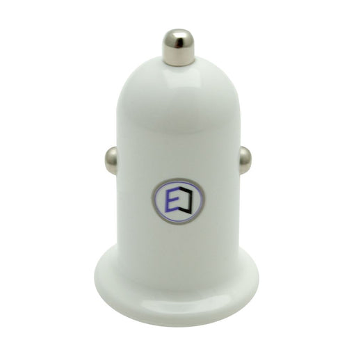 C3 High speed Charge Dual USB Car Charger - White