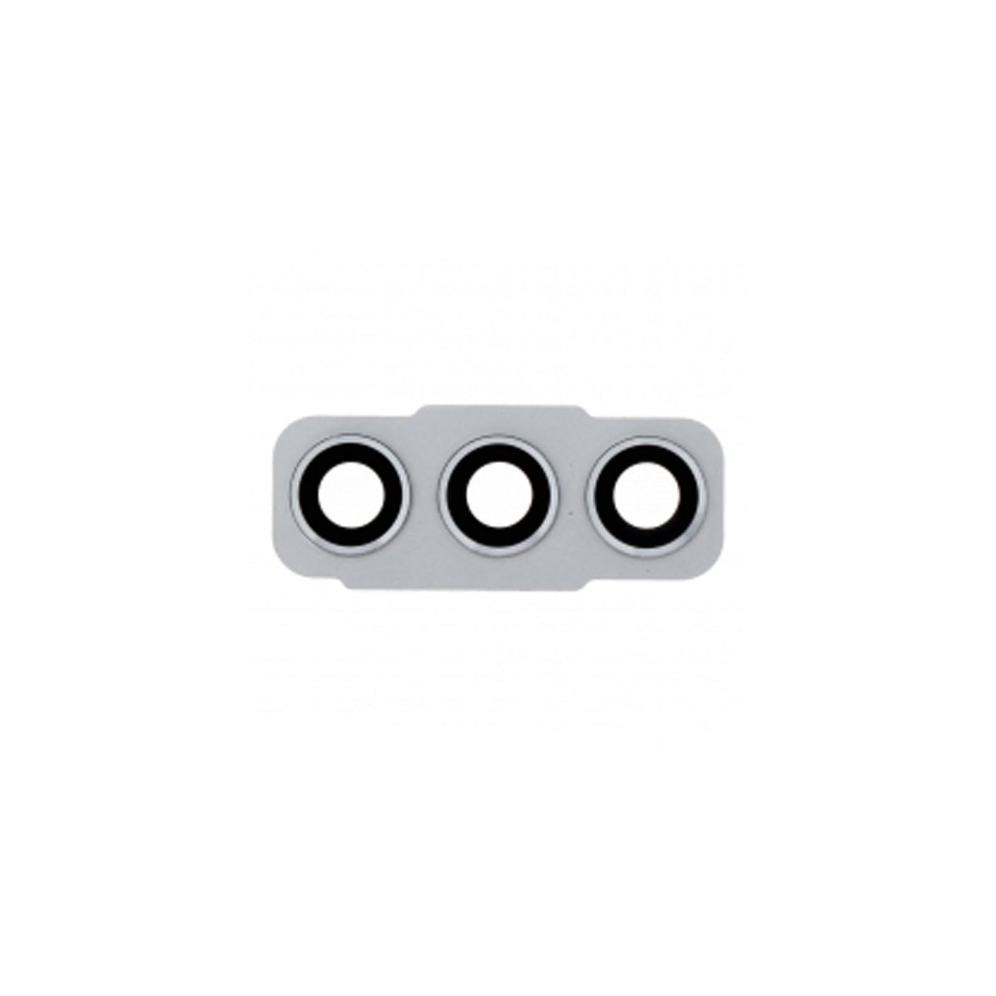 For Samsung Galaxy S21 FE G990 Replacement Rear Camera Lens With Cover Bezel Ring (White)