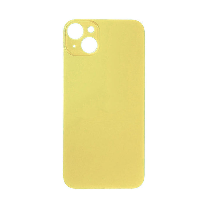 For Apple iPhone 14 Replacement Back Glass (Yellow)