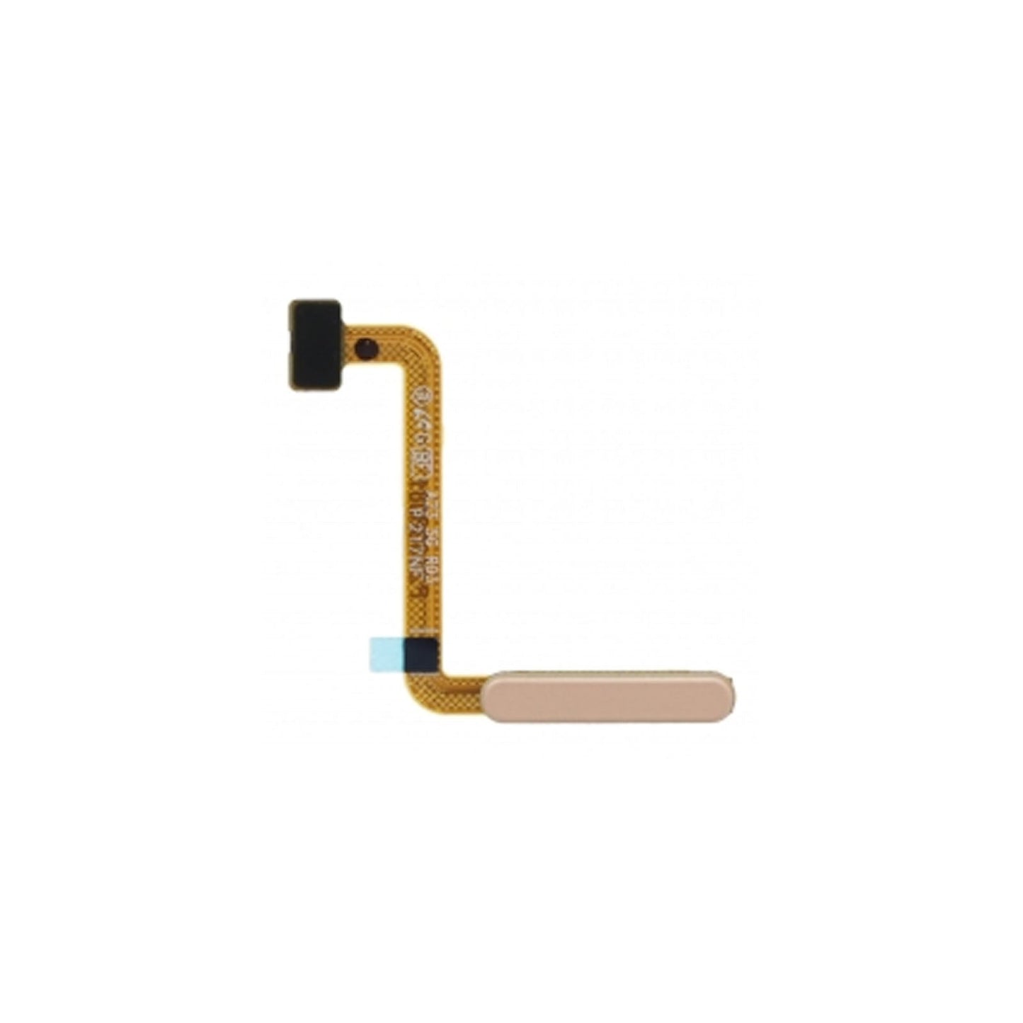 For Samsung Galaxy A23 5G A236 Replacement Power Button & Fingerprint Sensor Flex Cable (Orange)