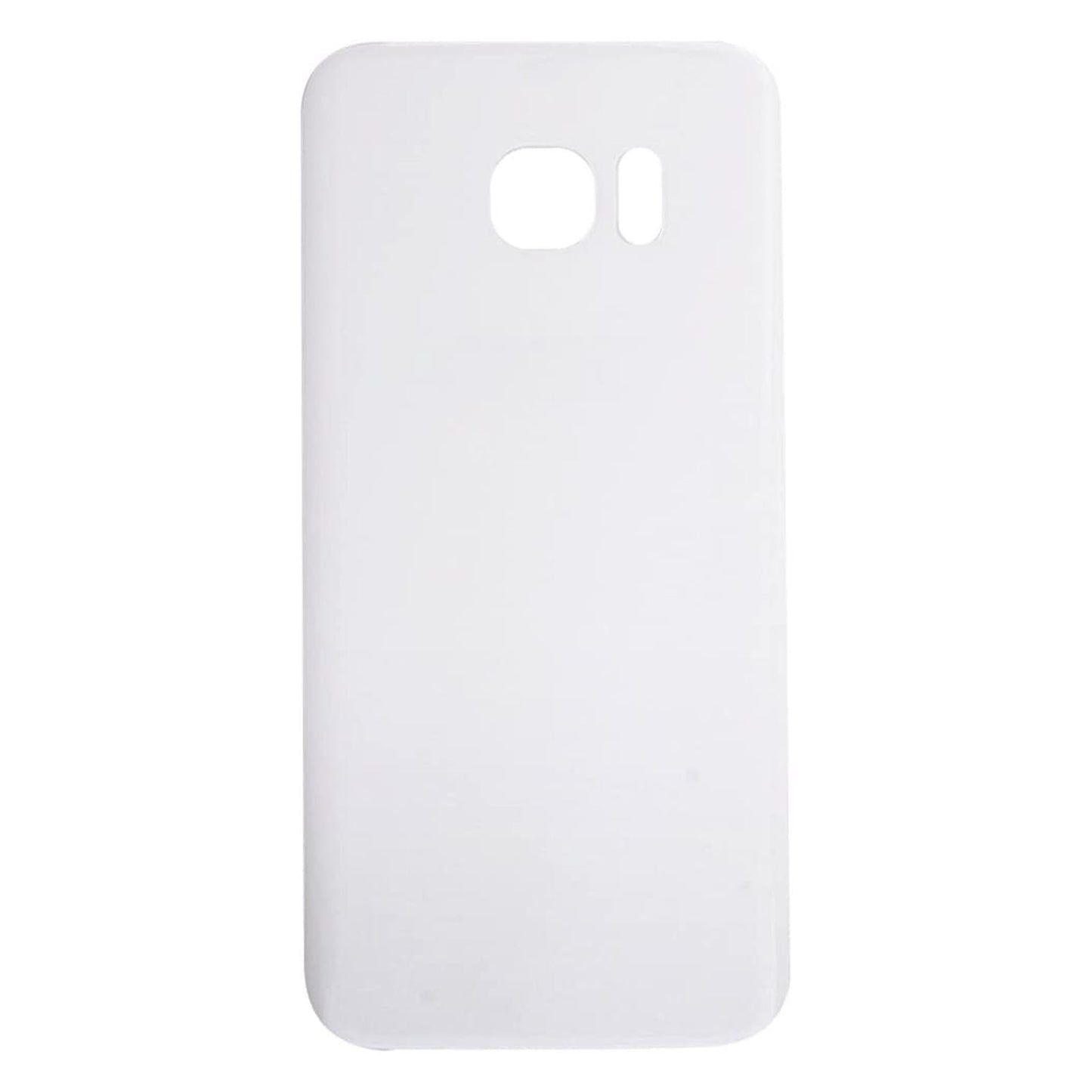 For Samsung Galaxy S7 Replacement Rear Battery Cover with Adhesive (White)