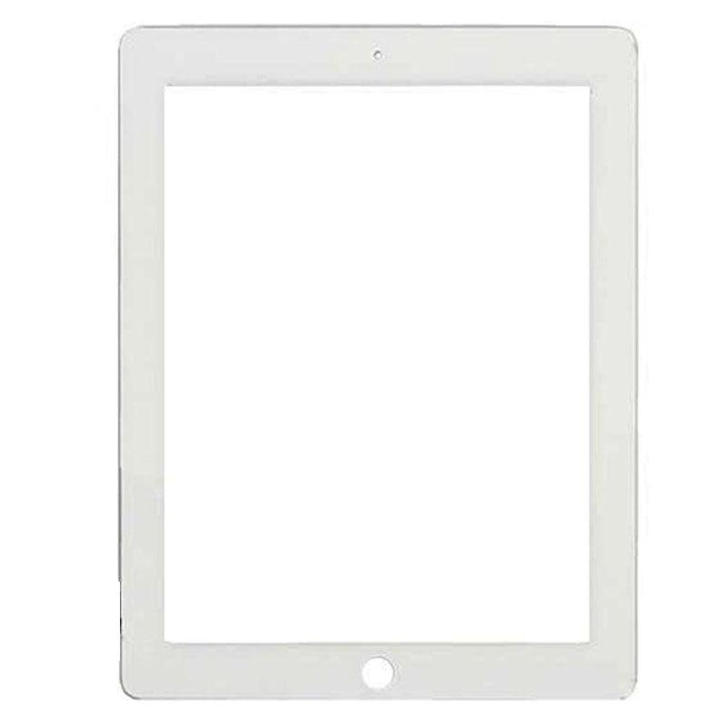 For Apple iPad 4 Replacement Touch Screen Digitizer with Home Button Assembly (White)