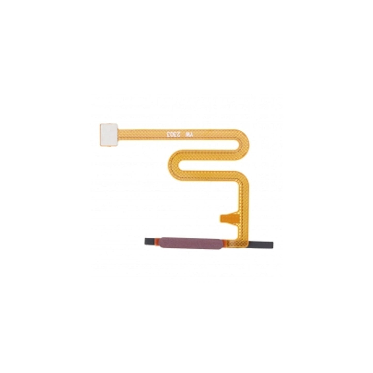 For Samsung Galaxy A14 A145 Replacement Fingerprint Sensor Flex Cable (Burgundy)