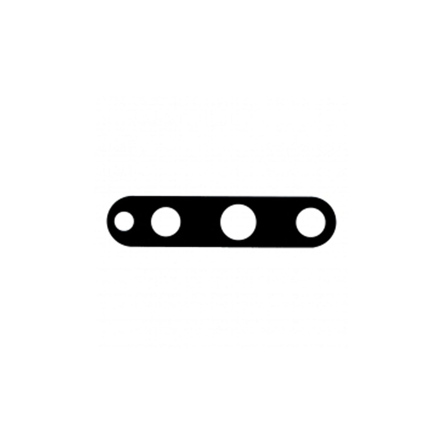 For Huawei Y8P Replacement Rear Camera Lens (Black)