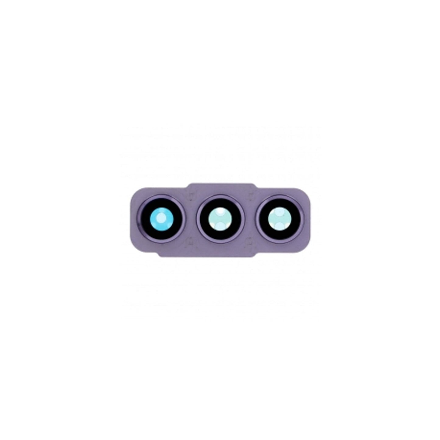 For Samsung Galaxy S21 FE G990 Replacement Rear Camera Lens With Cover Bezel Ring (Lavender)