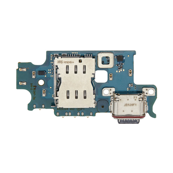 For Samsung Galaxy S23 Plus S916B Replacement Charging Port Board With Sim Card Reader