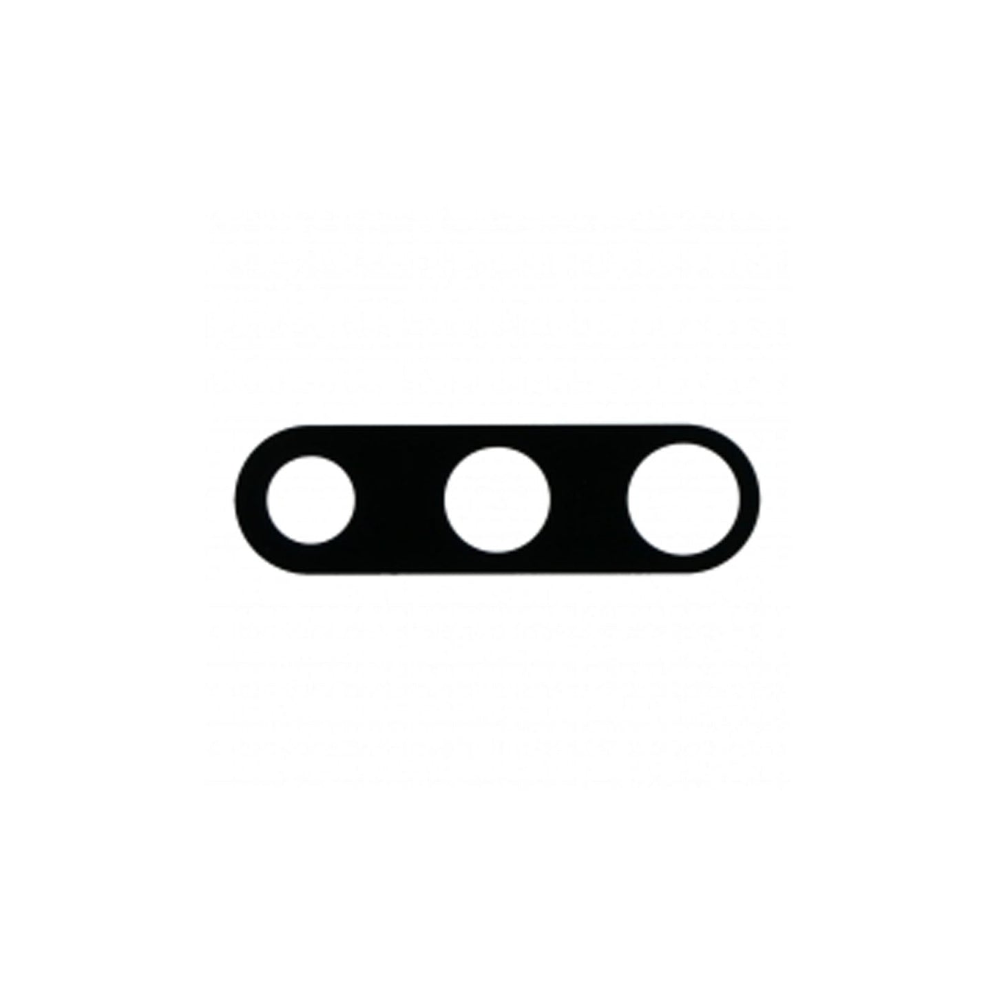 For Samsung Galaxy Note 10 Plus 5G Replacement Rear Camera Lens (Black)