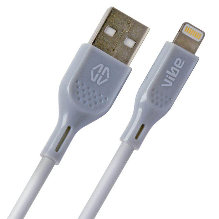 Grey 1 Metre Apple Approved MFi Lightning Cable