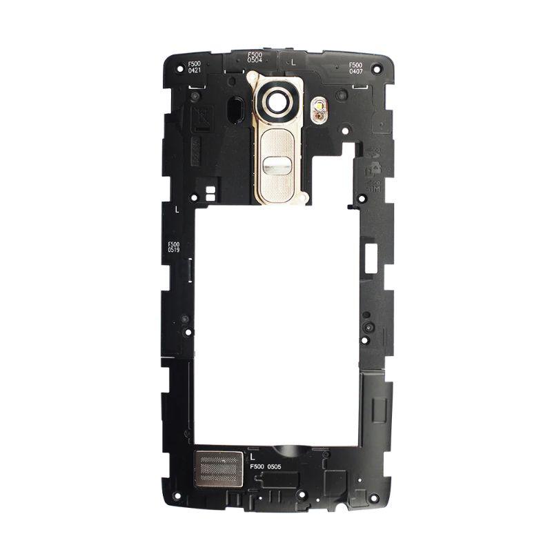 For LG G4 Replacement Midframe & Loudspeaker (Gold)