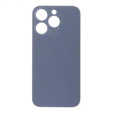 For Apple iPhone 15 Pro Replacement Back Glass (Blue)