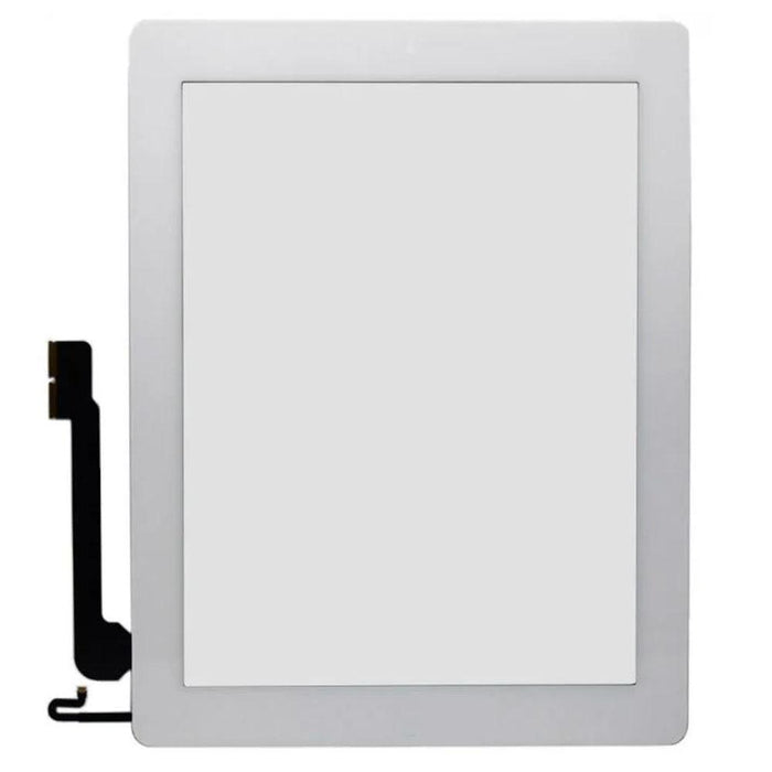 For Apple iPad 3 Replacement Touch Screen Digitizer with Home Button Assembly (White)