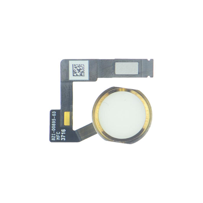 For Apple iPad Pro 10.5" Replacement Home Button Flex (White/Gold)