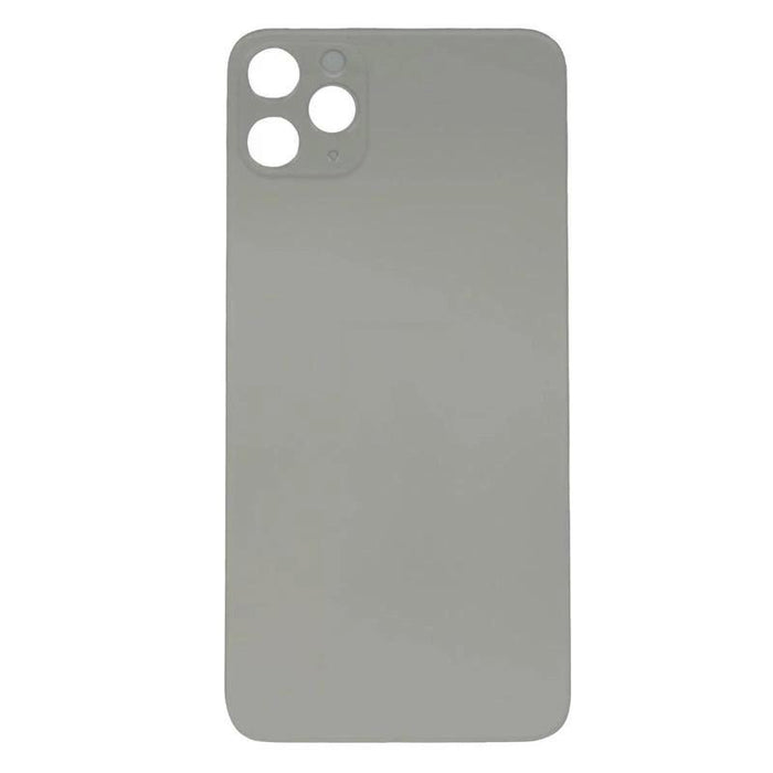 For Apple iPhone 11 Pro Max Replacement Back Glass (Silver)