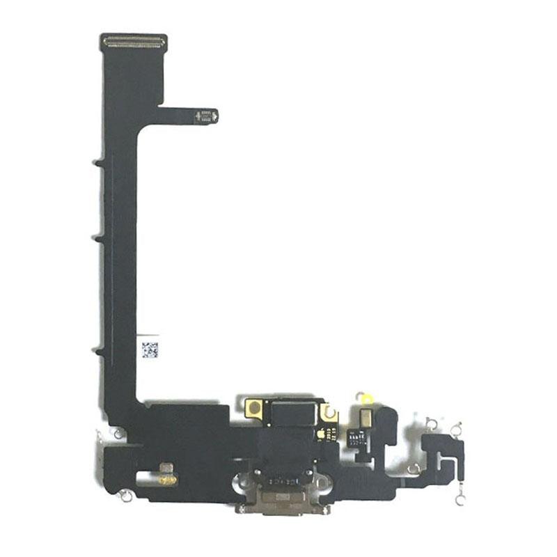 For Apple iPhone 11 Pro Replacement Charging Port Flex With Main Microphone (Black)