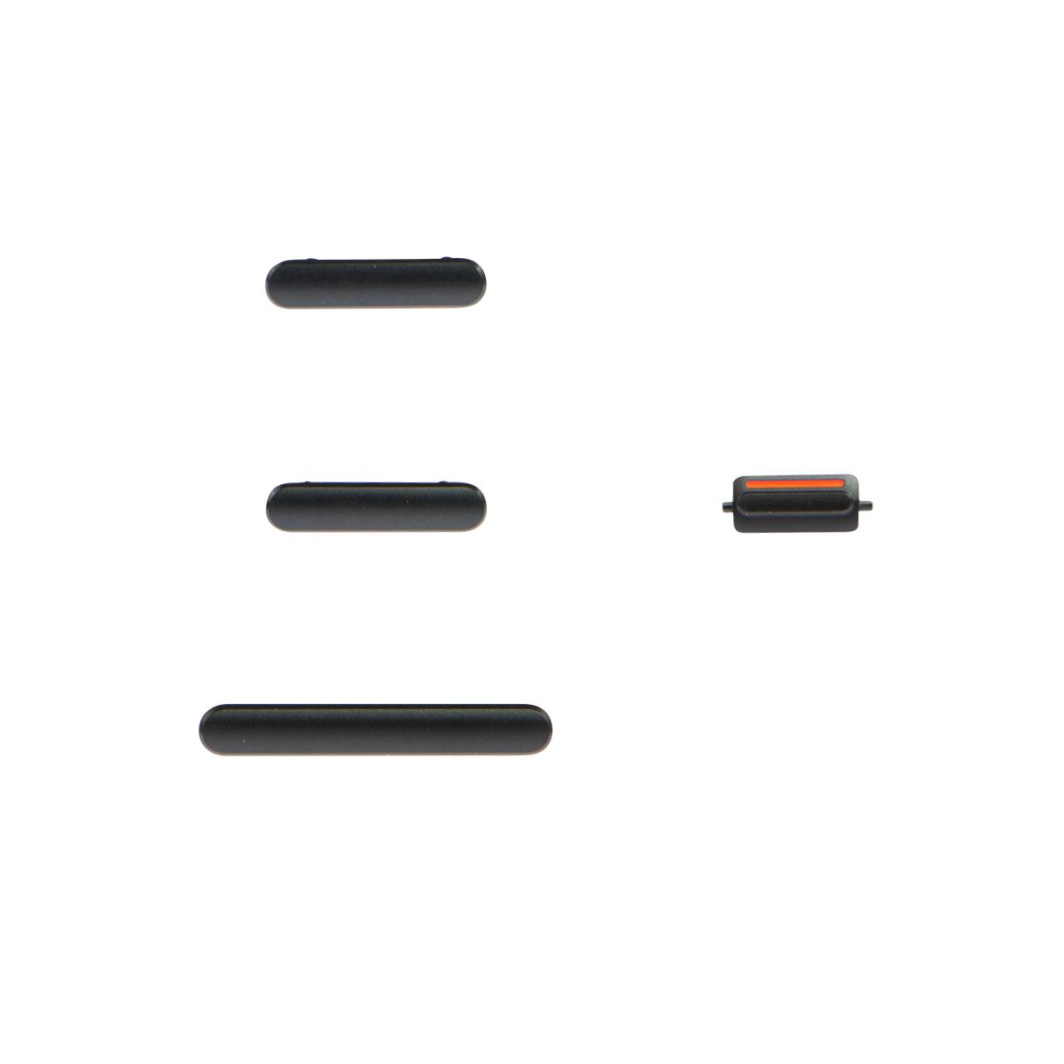 For Apple iPhone 11 Replacement Power Volume And Mute Buttons (Black)