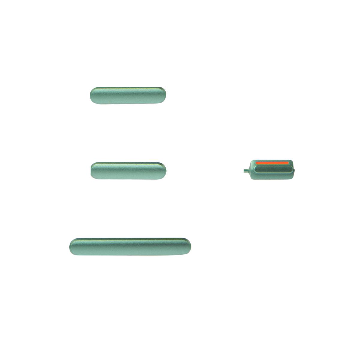 For Apple iPhone 11 Replacement Power Volume And Mute Buttons (Green)