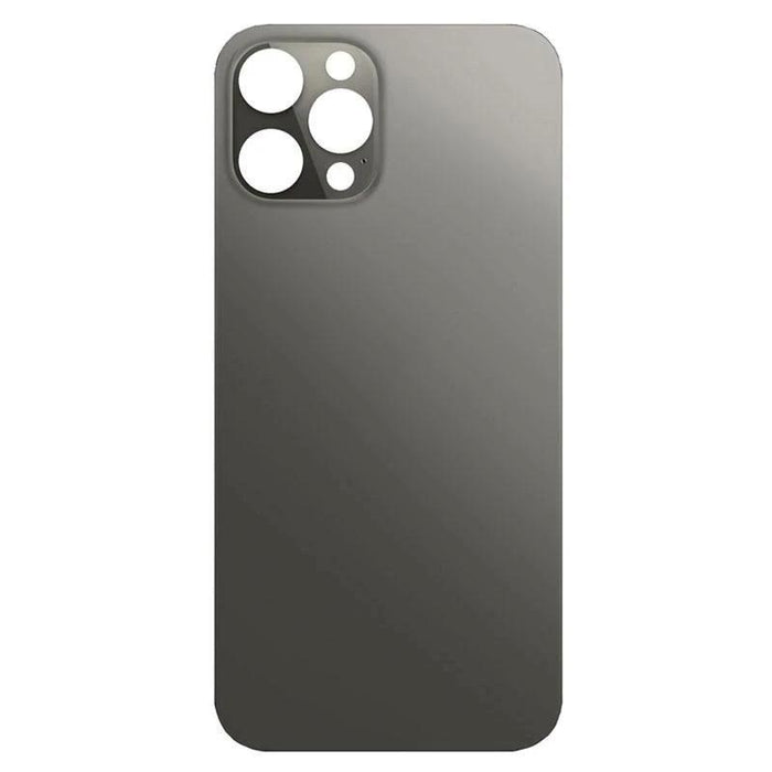 For Apple iPhone 12 Pro Max Replacement Back Glass (Black)