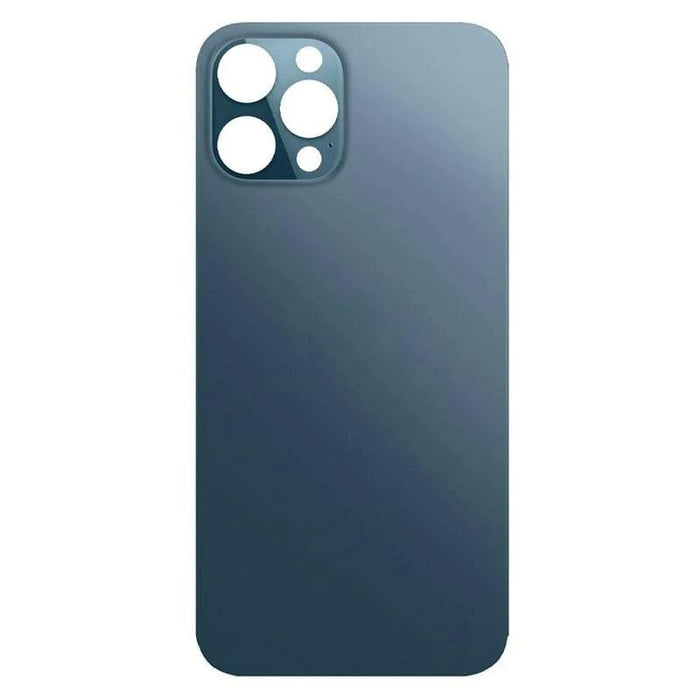 For Apple iPhone 12 Pro Max Replacement Back Glass (Blue)