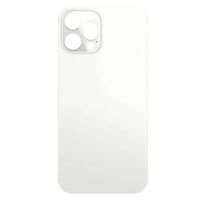 For Apple iPhone 12 Pro Max Replacement Back Glass (White)