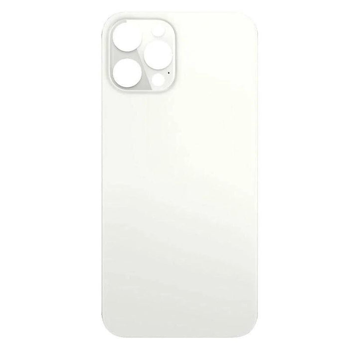 For Apple iPhone 12 Pro Max Replacement Back Glass (White)