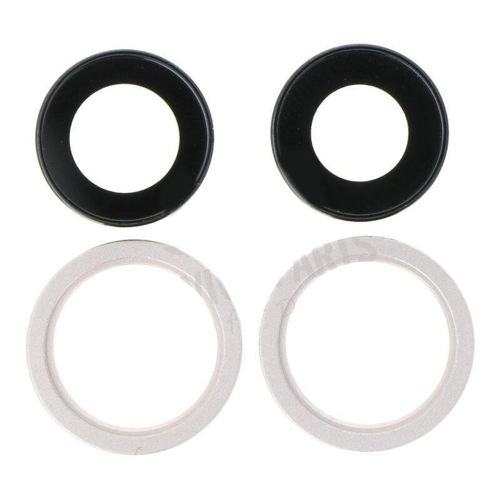 For Apple iPhone 13 / 13 Mini Replacement Camera Lens With Bezel (Starlight)