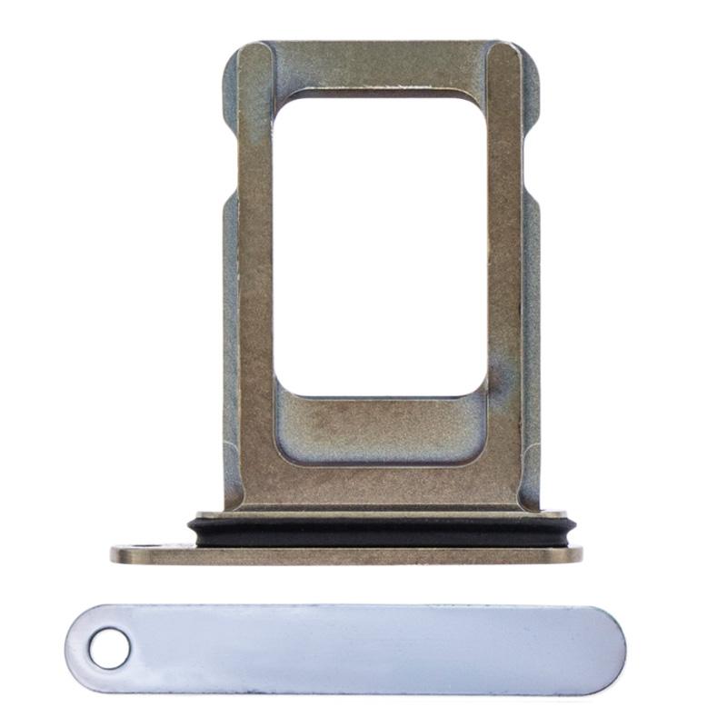For Apple iPhone 13 Pro / 13 Pro Max Replacement Sim Card Tray (Sierra Blue)