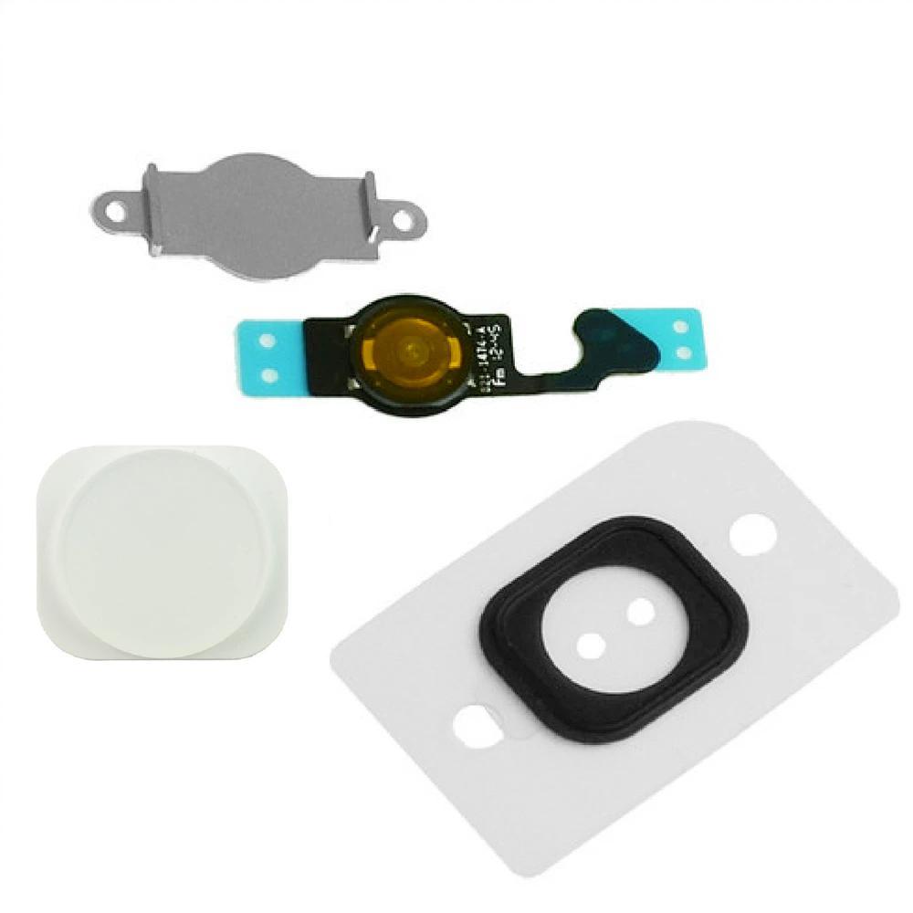 For Apple iPhone 5 Replacement Home Button (White)