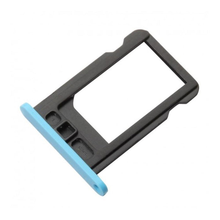 For Apple iPhone 5C Replacement Sim Card Tray - Blue