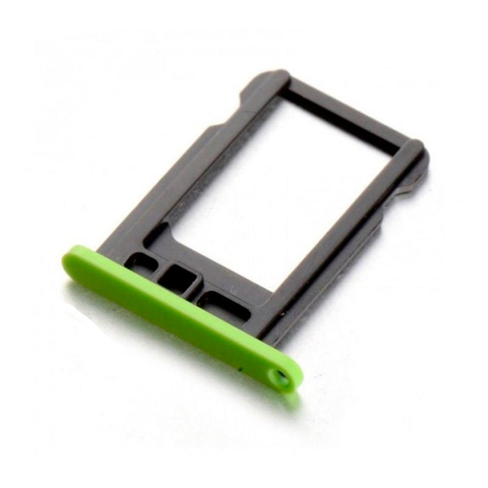 For Apple iPhone 5C Replacement Sim Card Tray - Green