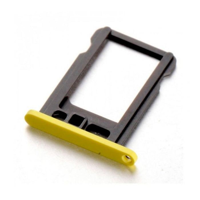 For Apple iPhone 5C Replacement Sim Card Tray - Yellow