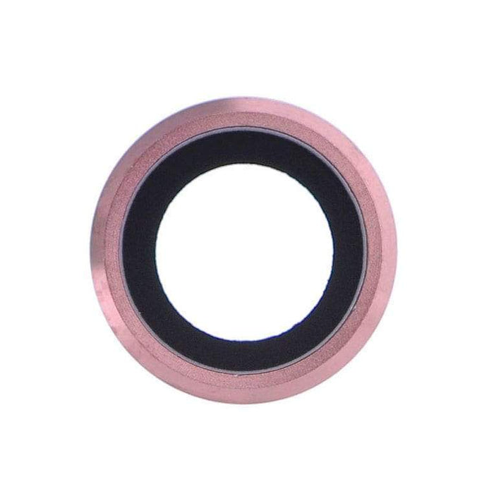 For Apple iPhone 6 Plus / 6S Plus Replacement Rear Camera Lens With Bezel (Rose Gold)
