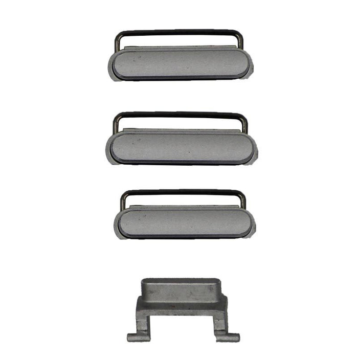 For Apple iPhone 6S Replacement Button Set (Silver)