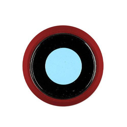 For Apple iPhone 7 Replacement Rear Camera Lens With Bezel (Red)