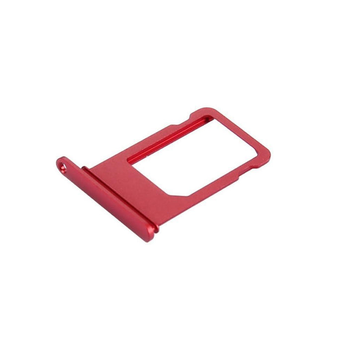 For Apple iPhone 7 Replacement Sim Card Tray - Red