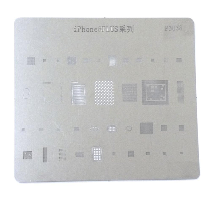 For Apple iPhone 8 Plus IC Chip BGA Direct Heating Reballing Stencil Template