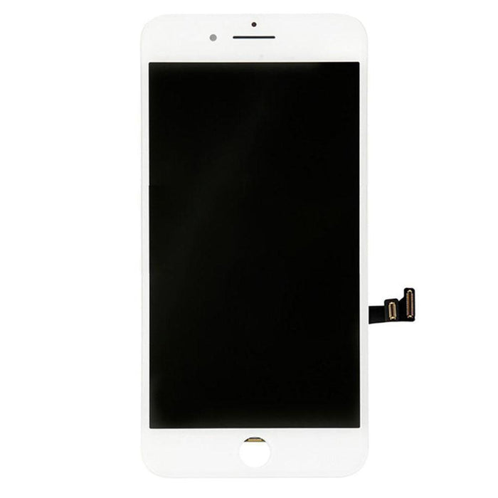 For Apple iPhone 8 Plus Replacement LCD Screen and Digitiser (White) - AM+ with Small Parts