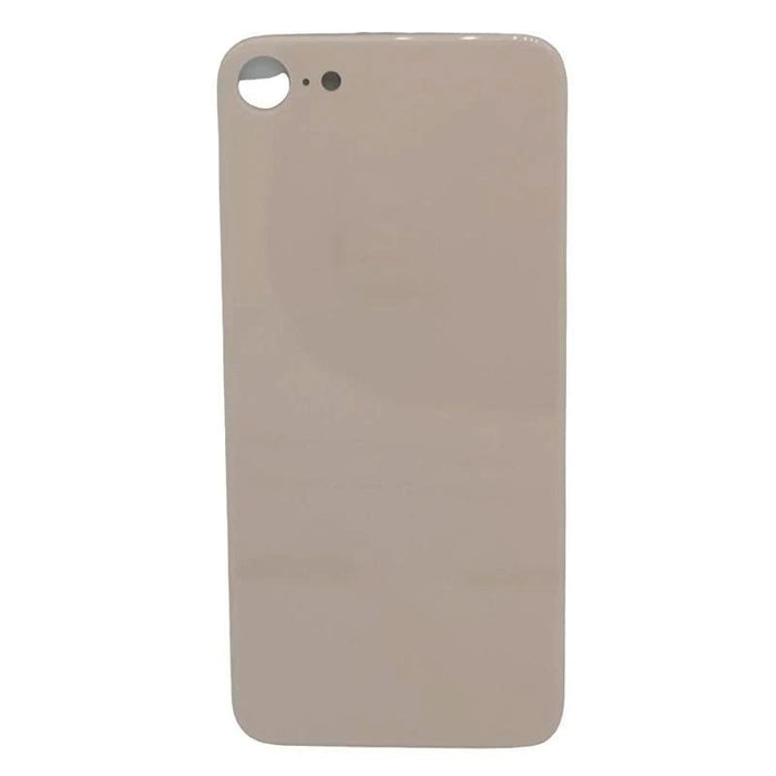 For Apple iPhone 8 Replacement Back Glass (Rose Gold) Without Lens - Big Hole