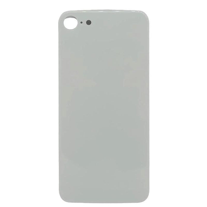 For Apple iPhone 8 Replacement Back Glass (White) Without Lens - Big Hole