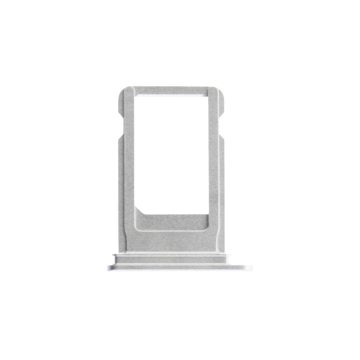 For Apple iPhone 8 Replacement Sim Card Tray - Silver