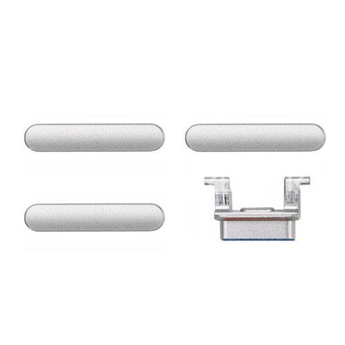 For Apple iPhone 8 / SE2 Replacement Button Set (Silver)