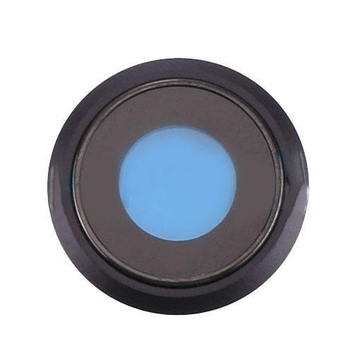 For Apple iPhone 8 / SE2 Replacement Rear Camera Lens With Bezel (Black)