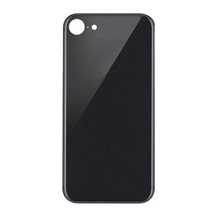 For Apple iPhone SE2 Replacement Back Glass (Black)