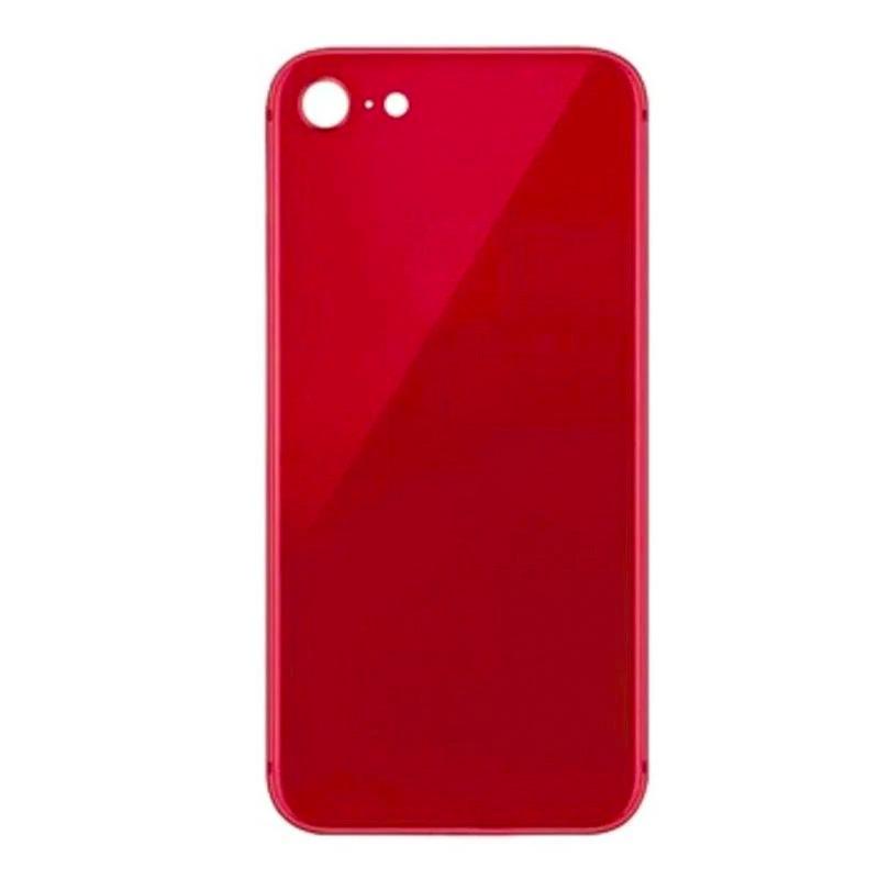 For Apple iPhone SE2 Replacement Back Glass (Red)