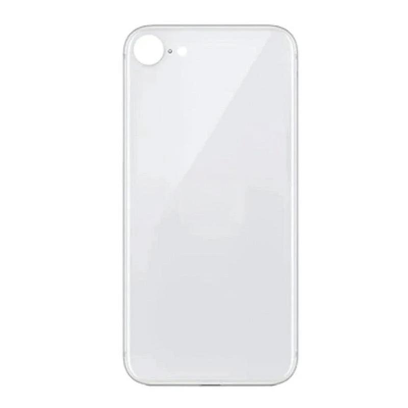 For Apple iPhone SE2 Replacement Back Glass (White)