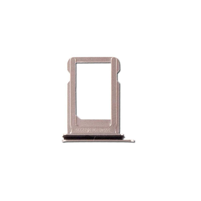 For Apple iPhone X Replacement Sim Card Tray - Silver