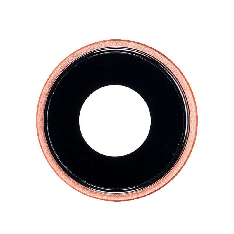 For Apple iPhone XR Replacement Rear Camera Lens With Bezel (Coral)