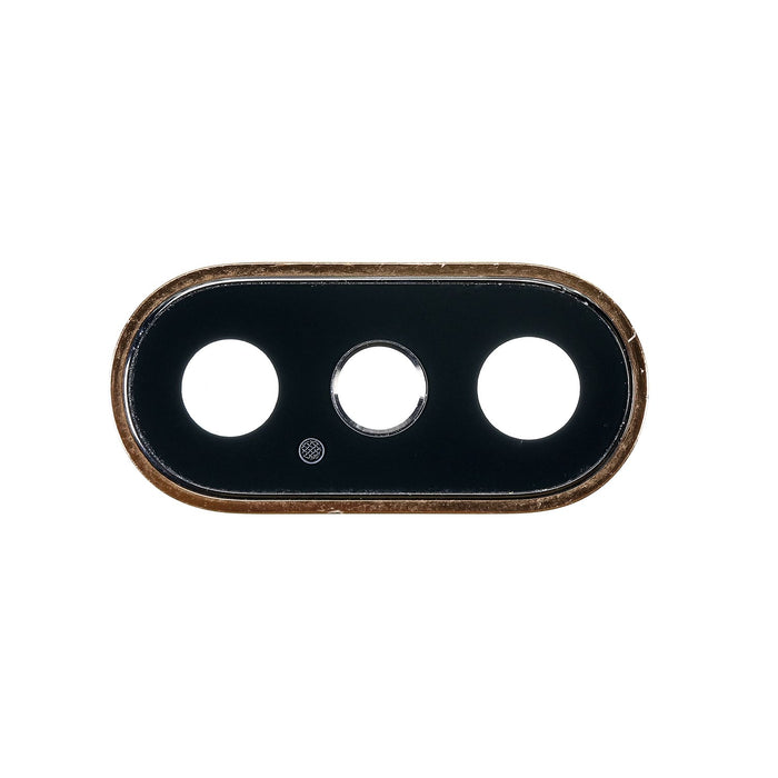 For Apple iPhone XS / XS Max Replacement Camera Lens With Bezel (Gold)