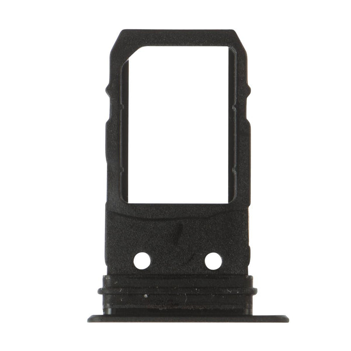 For Google Pixel 2 Replacement SIM Card Tray With Rubber Seal (Black)